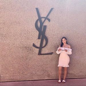 Eyelet Embroidered White Dress